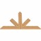 Ekena Millwork Saratoga Timber Gable Bracket, Western Red Cedar, 60"W x 38"H x 1 1/2"D x 5 1/2"F, 15/12 Pitch GBW060X38X0206SAR00SWR - alternate 4